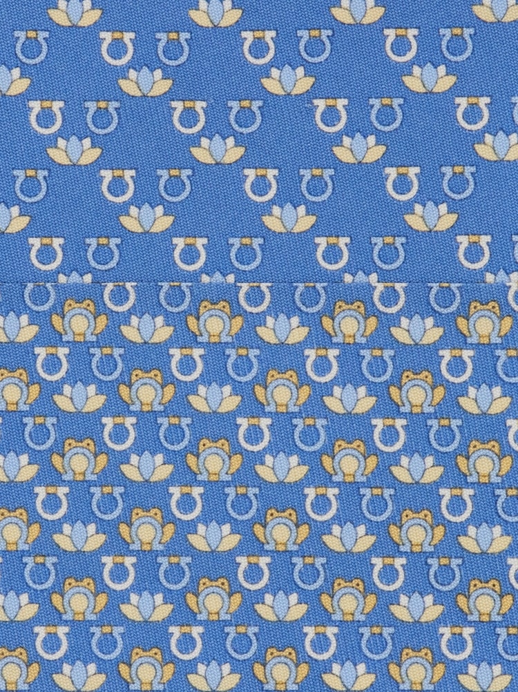 Frog print silk tie Gallery image 2