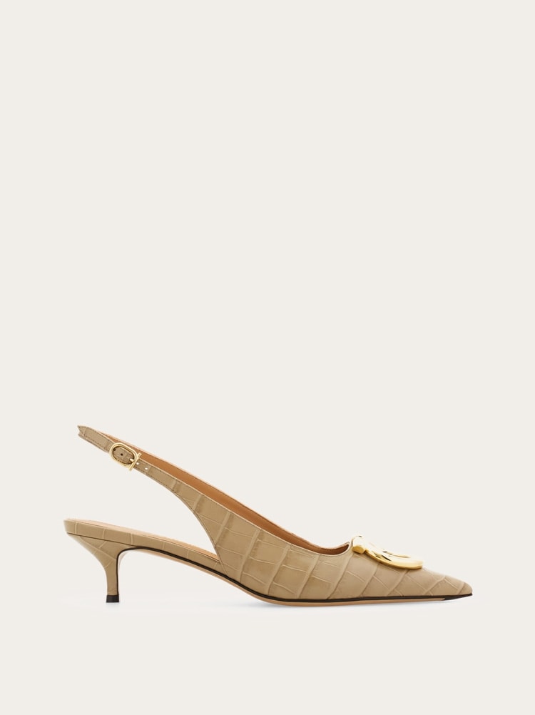 Slingback maxi Gancini Gallery image 1