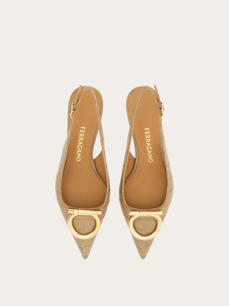 Slingback maxi Gancini Gallery image 3
