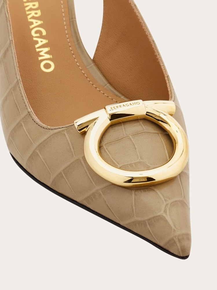 Slingback maxi Gancini Gallery image 6