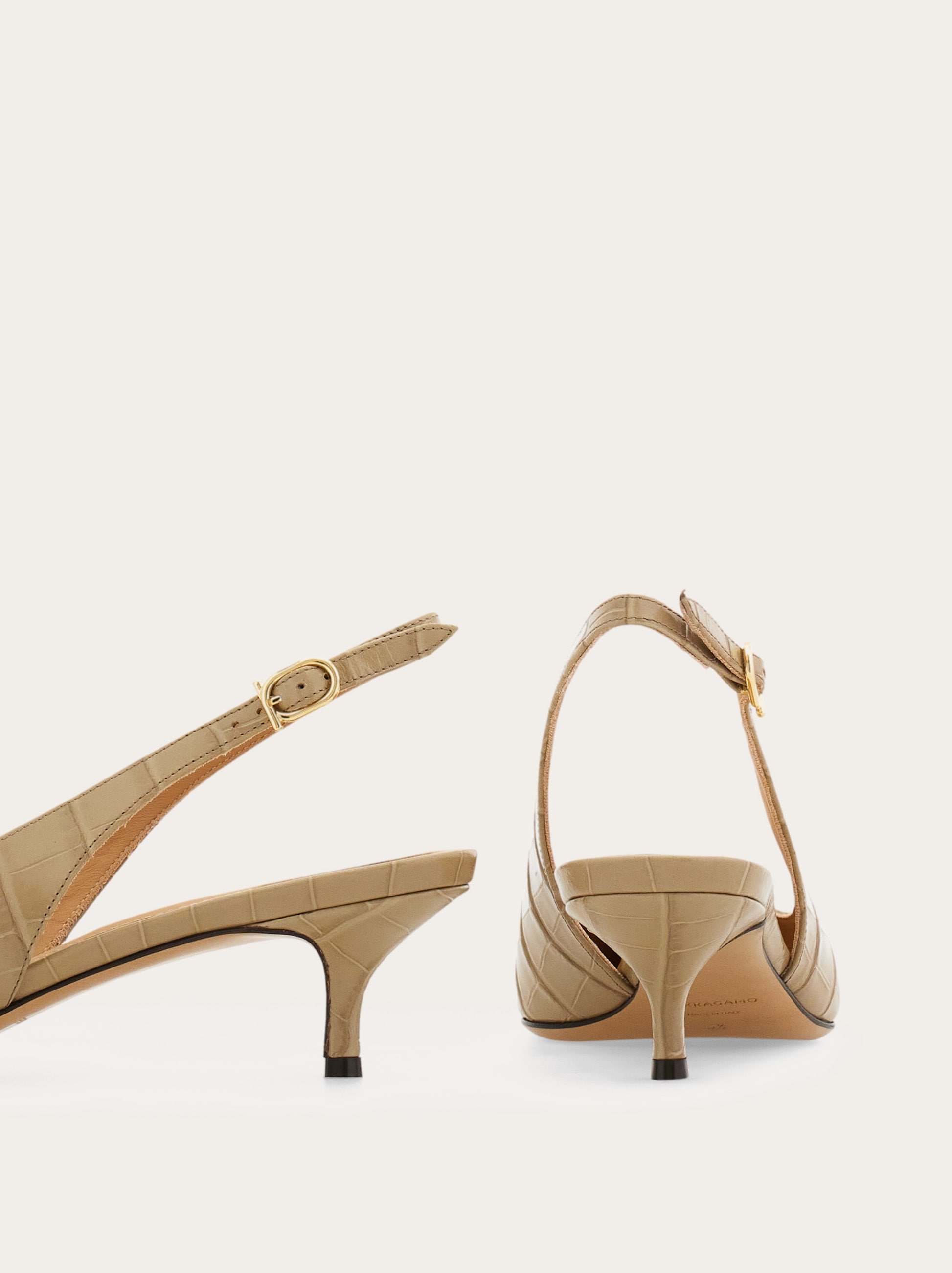Maxi Gancini slingback - Women | Ferragamo