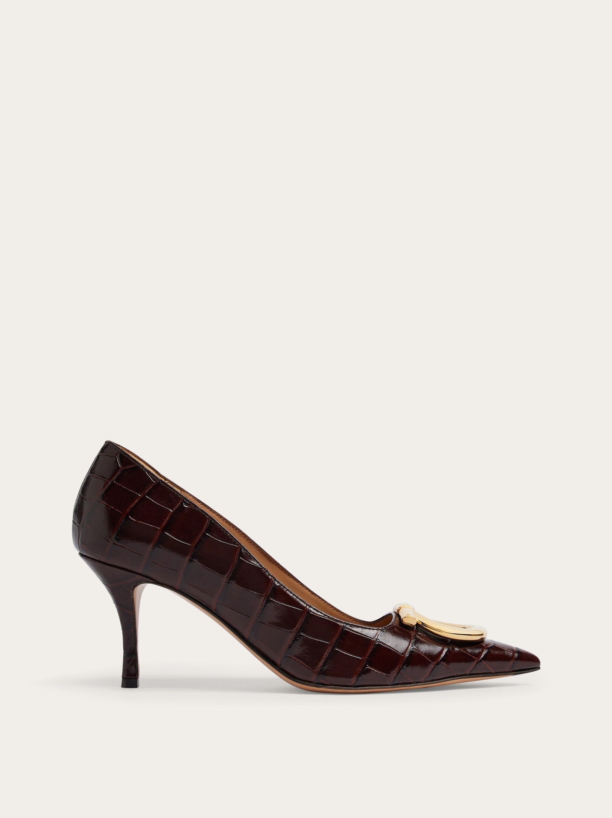 Maxi Gancini pump - Women | Ferragamo