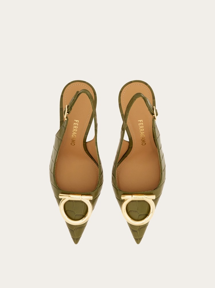 Slingback maxi Gancini Gallery image 3