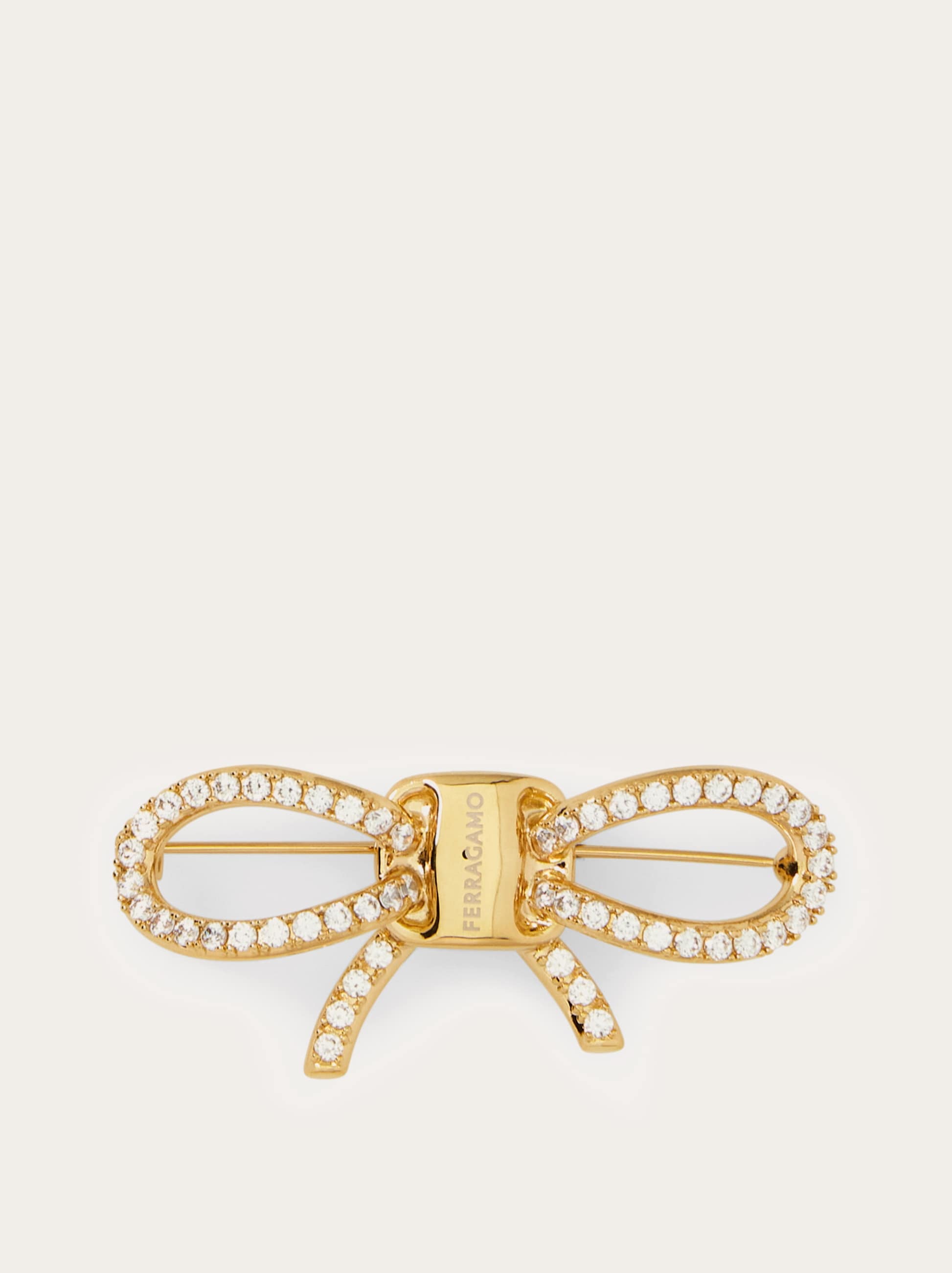 専用◆Salvatore Ferragamo VARAリボン　PRATO55 Vara bow broach - Women | Ferragamo
