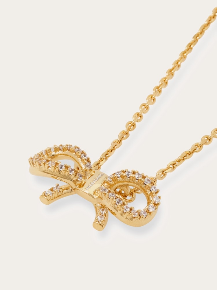 Vara bow pendant necklace Gallery image 2