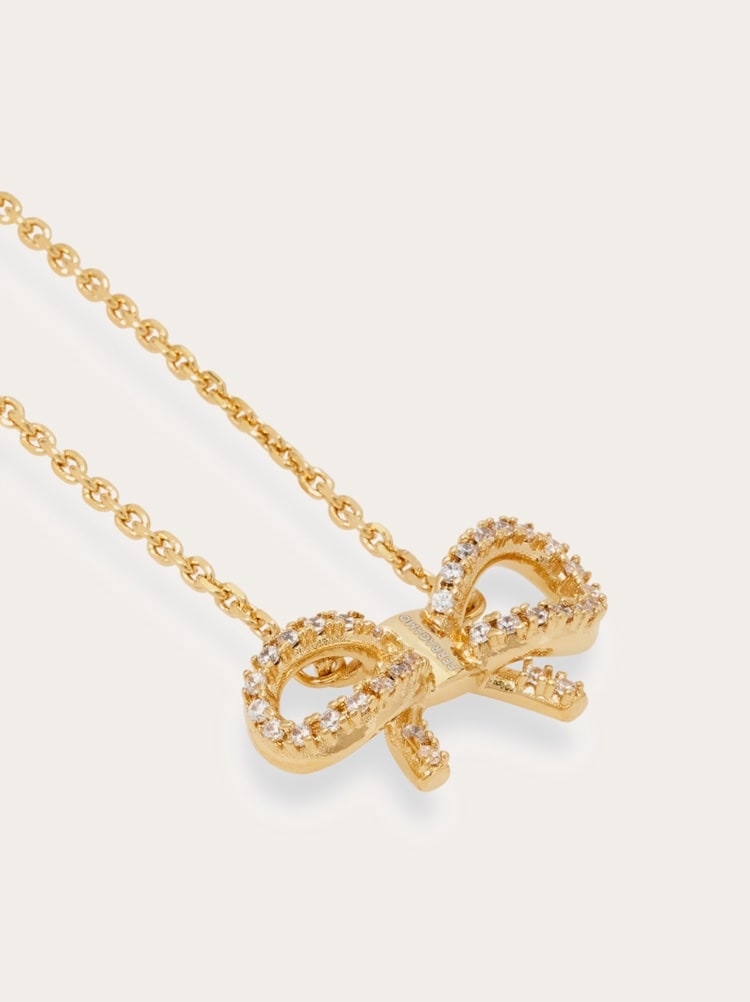 Vara bow pendant necklace Gallery image 4