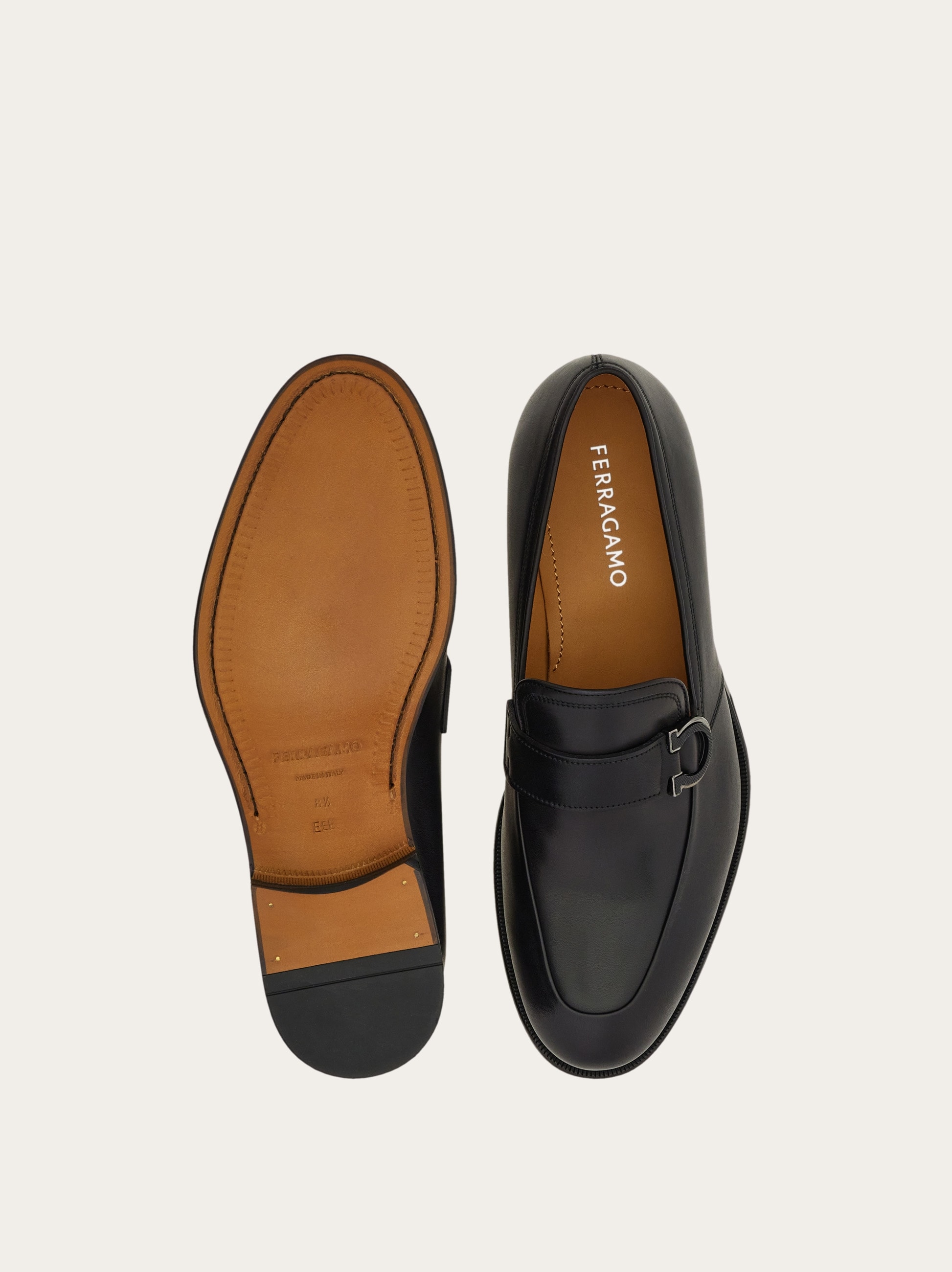 Gancini ornament moccasin - Men | Ferragamo