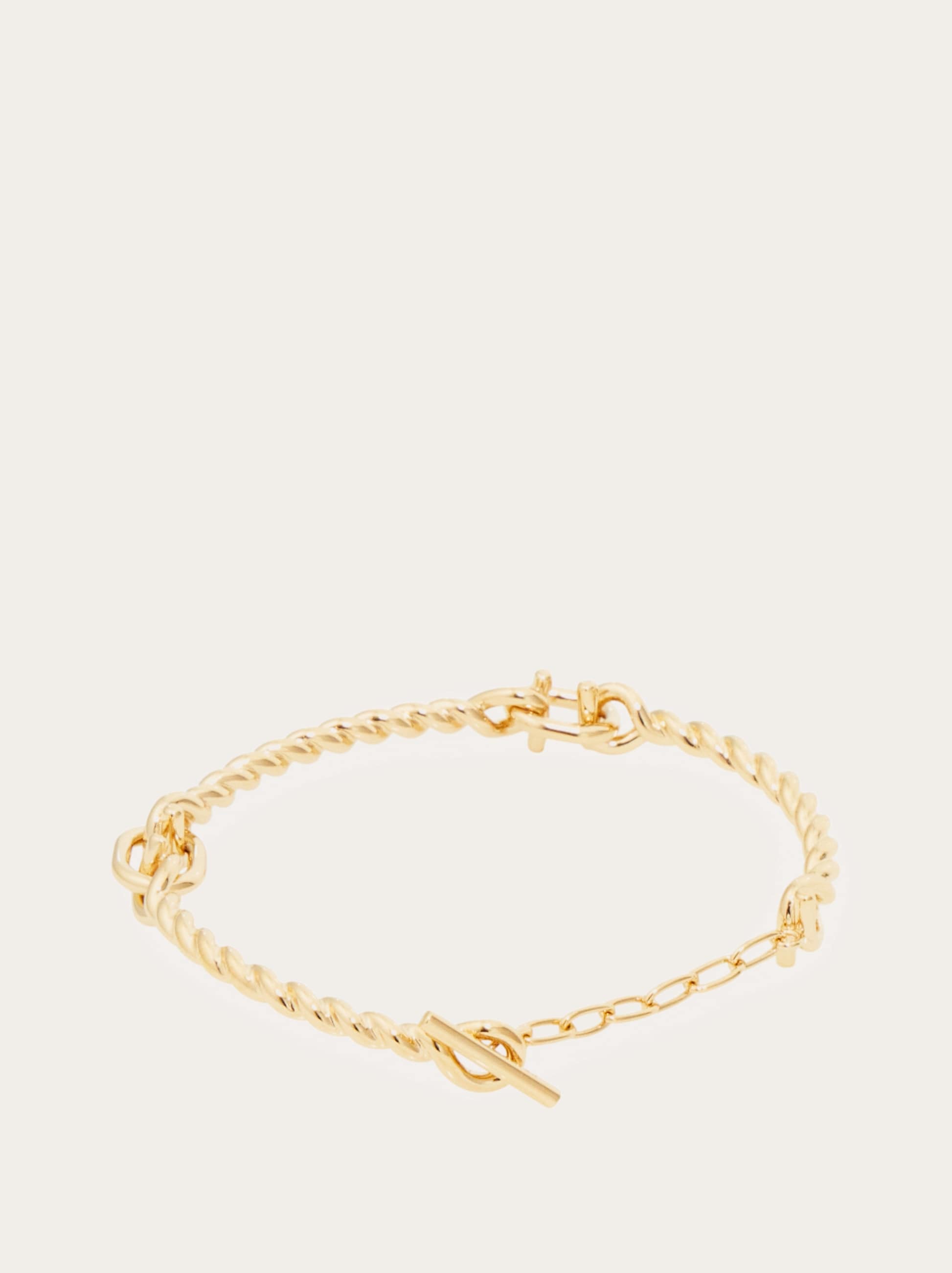 Gancini twisted bracelet (S) - Women | Ferragamo
