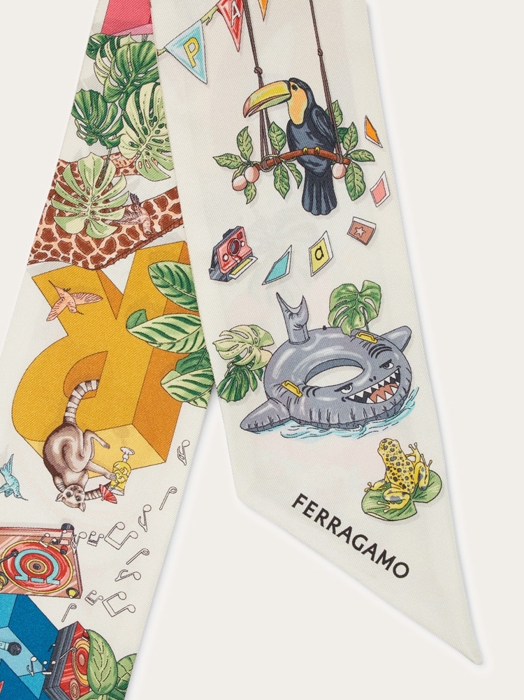 Mini bandeau imprimé Jungle party Gallery image 2