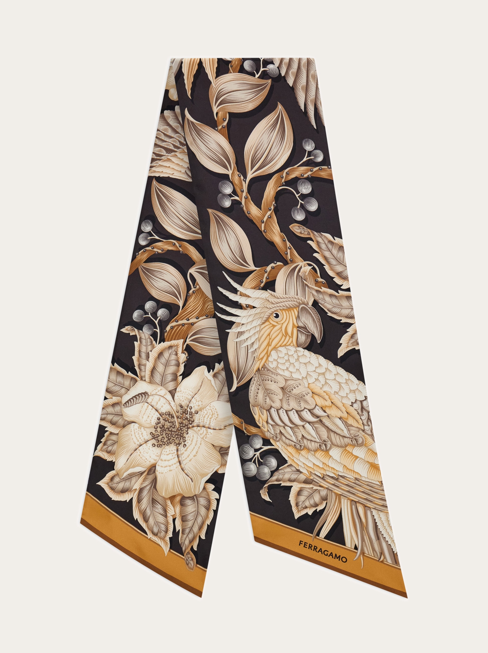 Parrots print bandeau - Women | Ferragamo