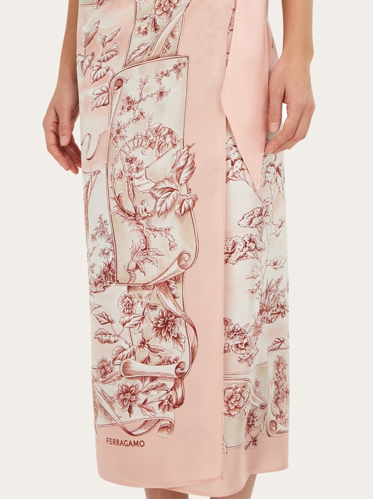 Sarong en soie imprimé Ethnique Gallery image 7