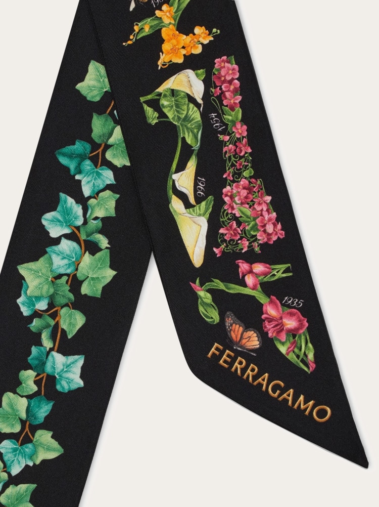 Eden Shoes silk print bandeau Gallery image 2