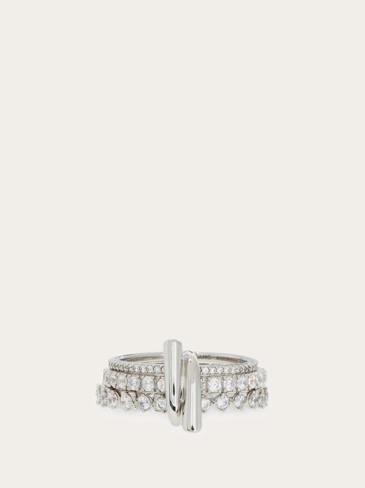Anillo con cristales (54 mm) Gallery image 1