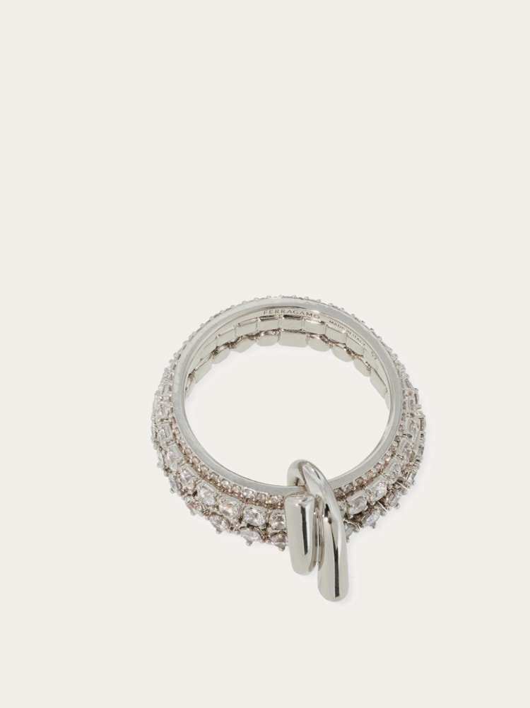 Anillo con cristales (54 mm) Gallery image 2