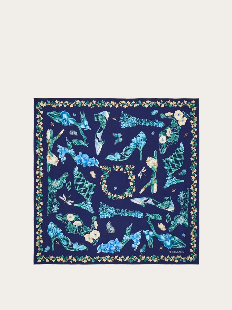 에덴 슈 프린트 스카프 Gallery image 1