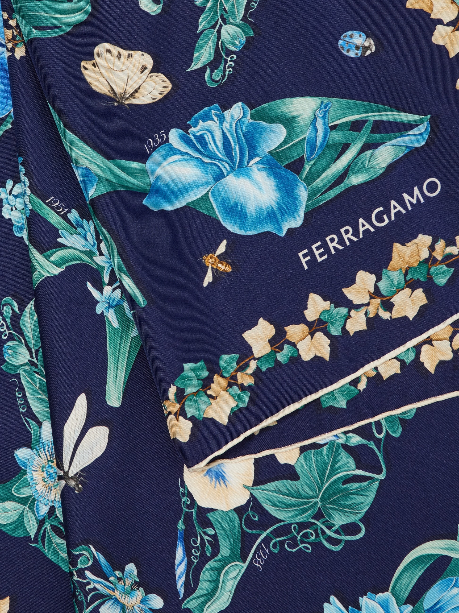 Eden shoes print silk scarf - Women | Ferragamo