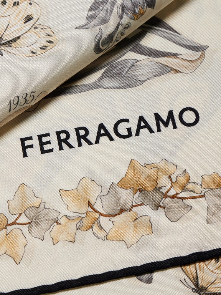 에덴 슈 프린트 스카프 Gallery image 2