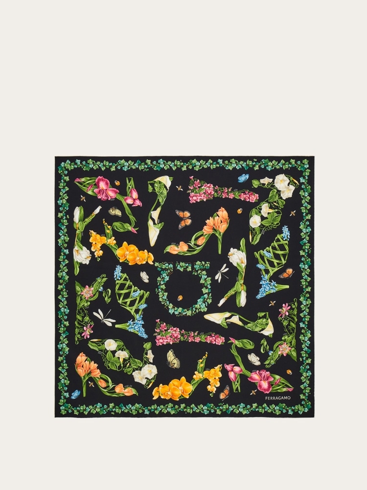 에덴 슈 프린트 스카프 Gallery image 1