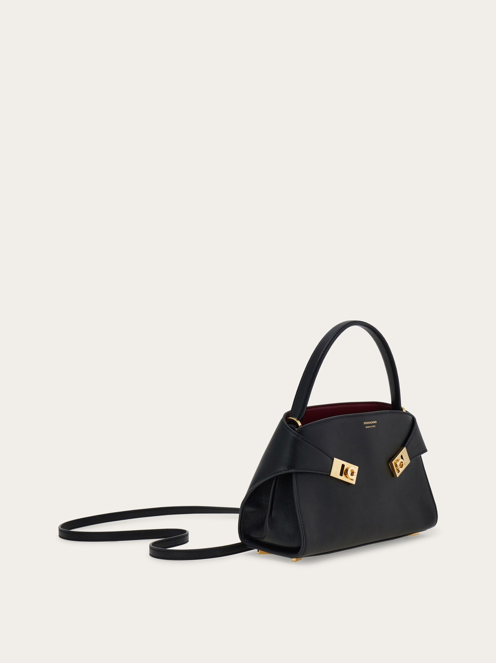 Hug Soft bicolor handbag (XS) - Women | Ferragamo