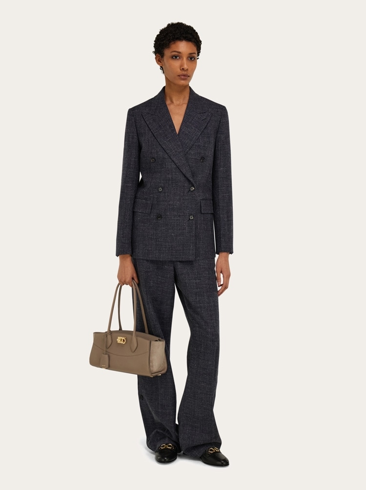 New Ferragamo Studio Soft bag East West (M) Gallery image 2
