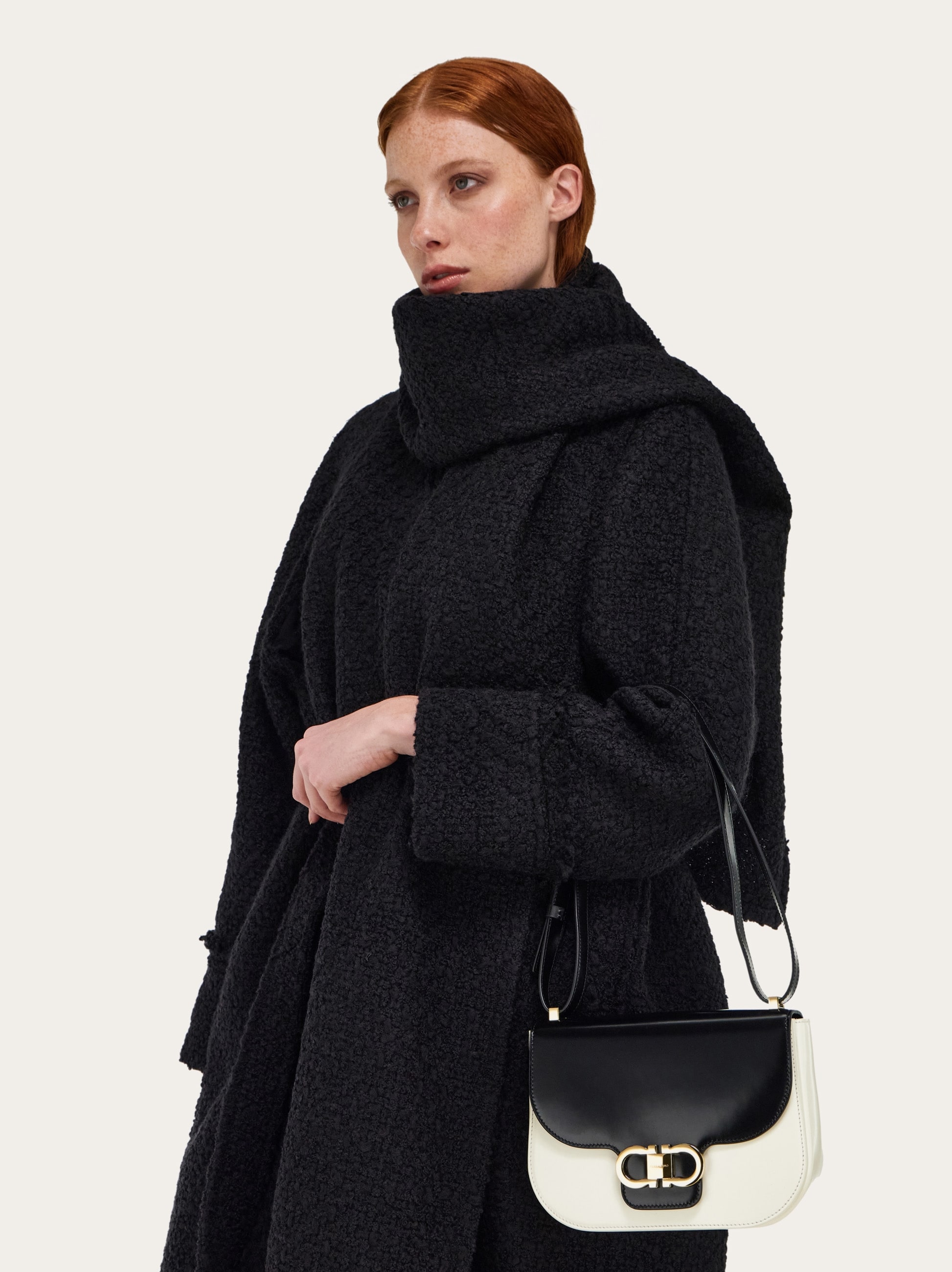 Double Gancini North-South crossbody bag (XS) - Women | Ferragamo