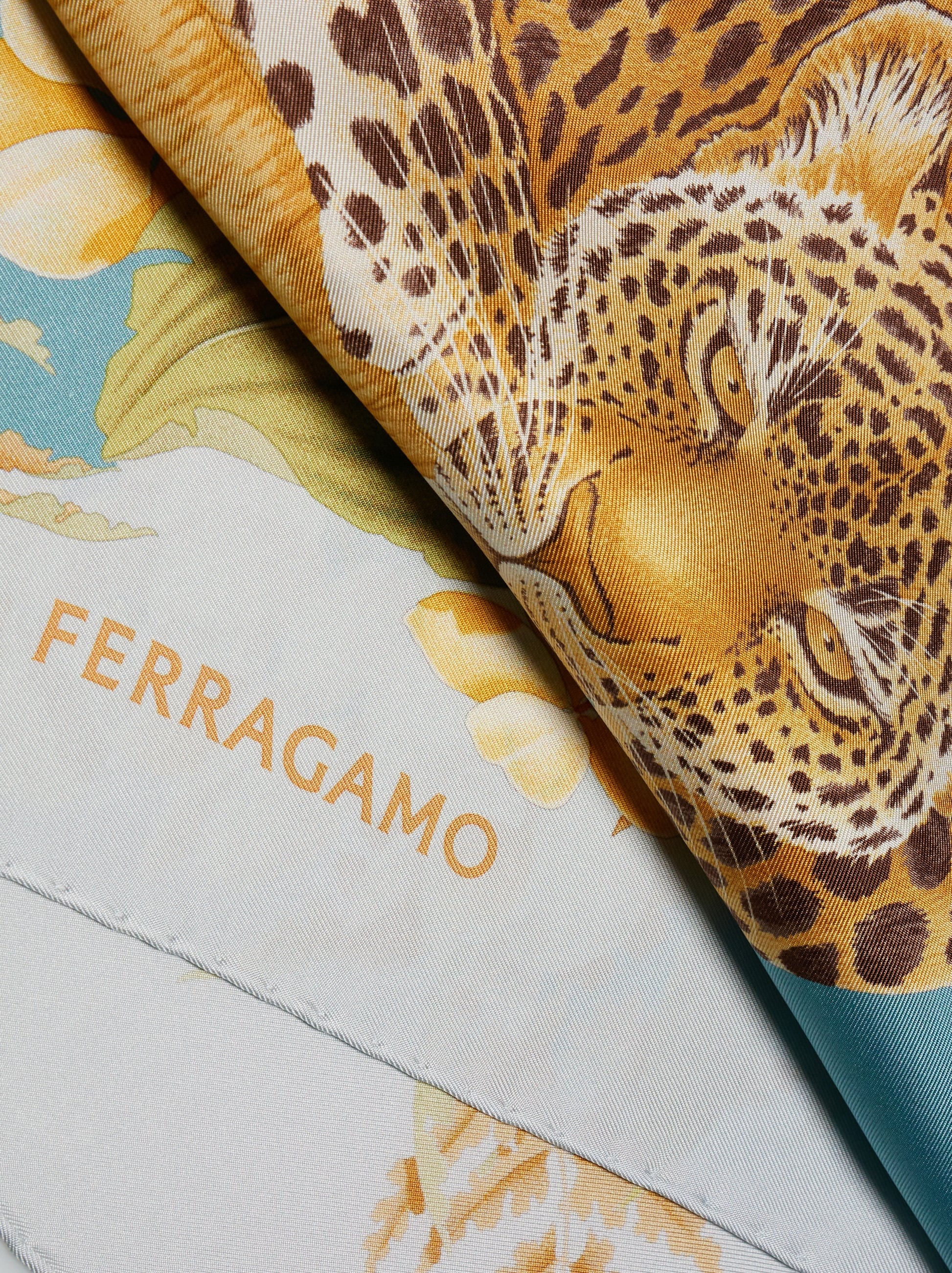 Jungle print silk scarf - Women | Ferragamo