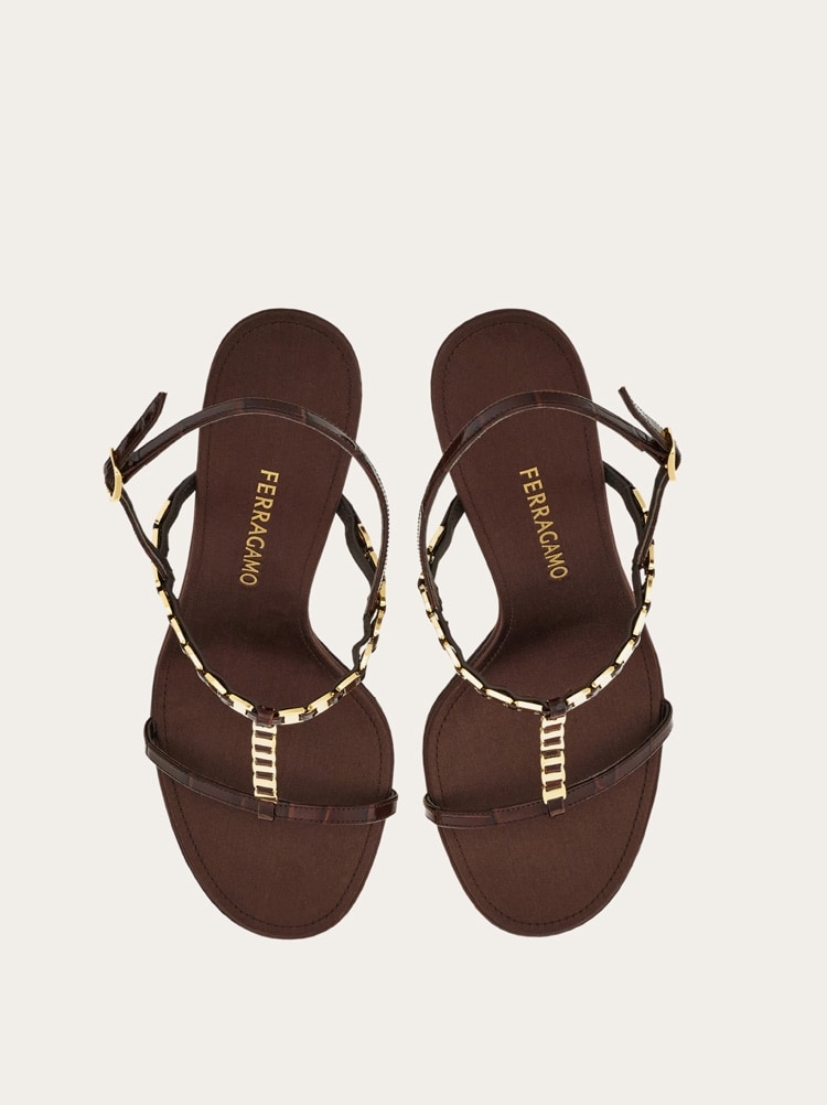 Vara chain T-strap sandal Gallery image 3