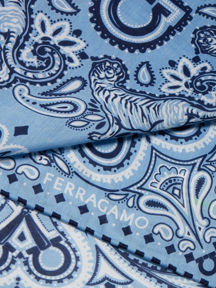 Arabesque print bandana Gallery image 2