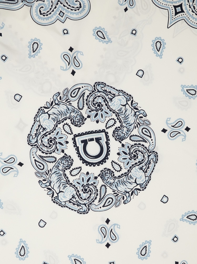 Poncho stampa Arabesque Gallery image 5