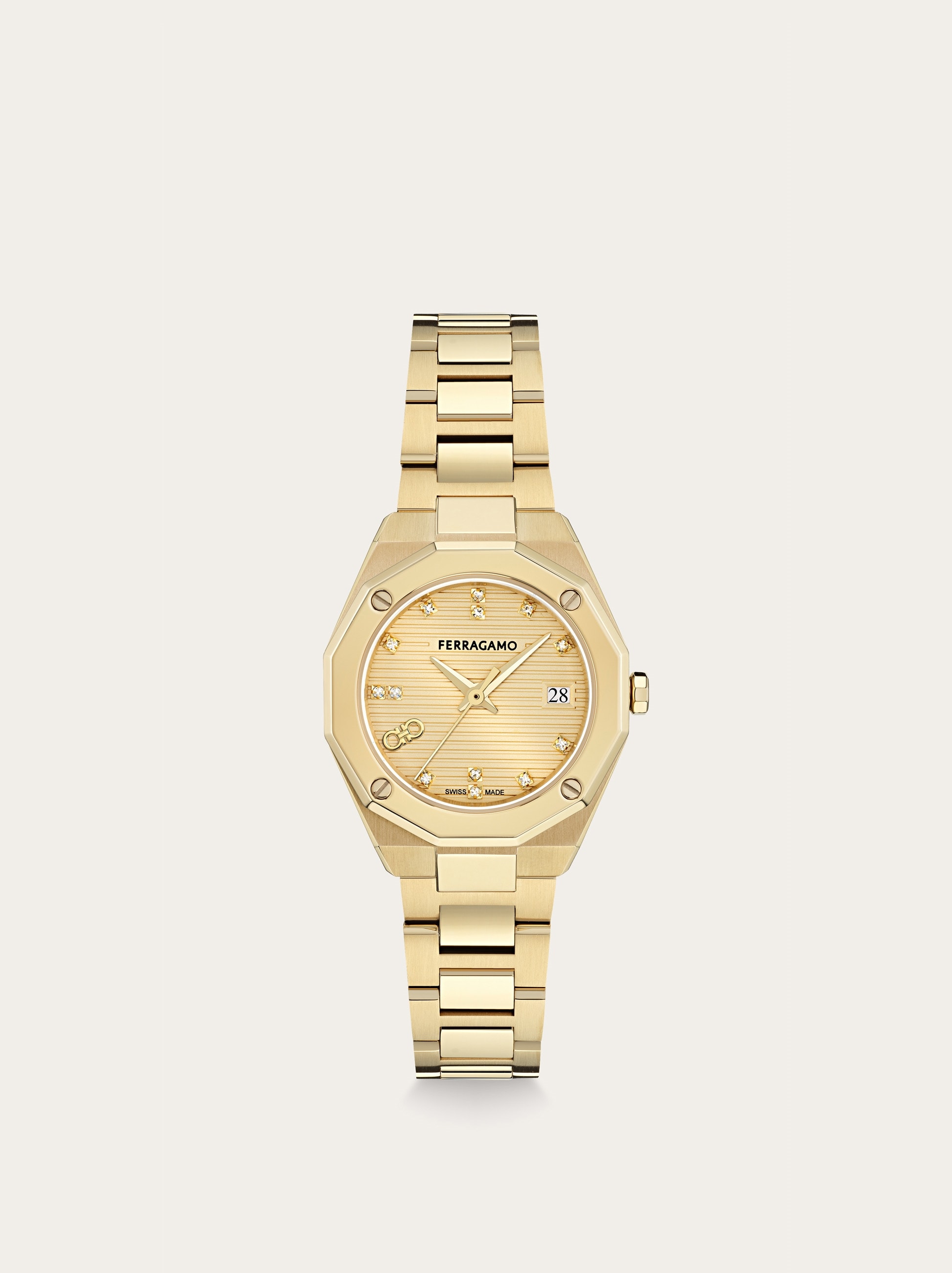 Ferragamo 時計 ゴールド Ferragamo Edge Lady watch - Women | Ferragamo