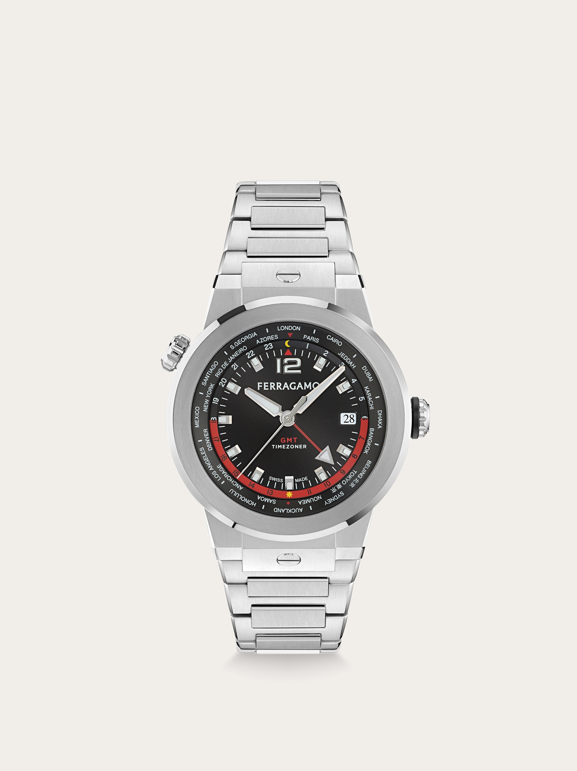F-80 gmt watch - Men | Ferragamo