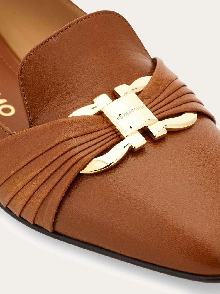 Gancini ornament loafer Gallery image 6
