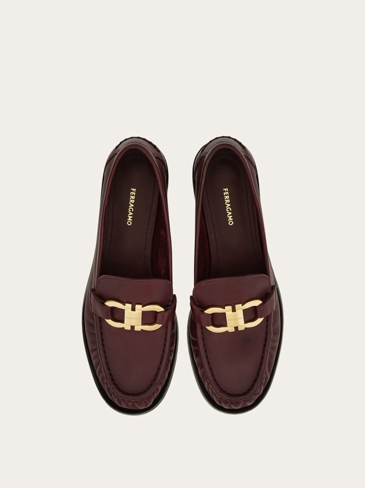 Mocassin ornement Gancini Gallery image 3