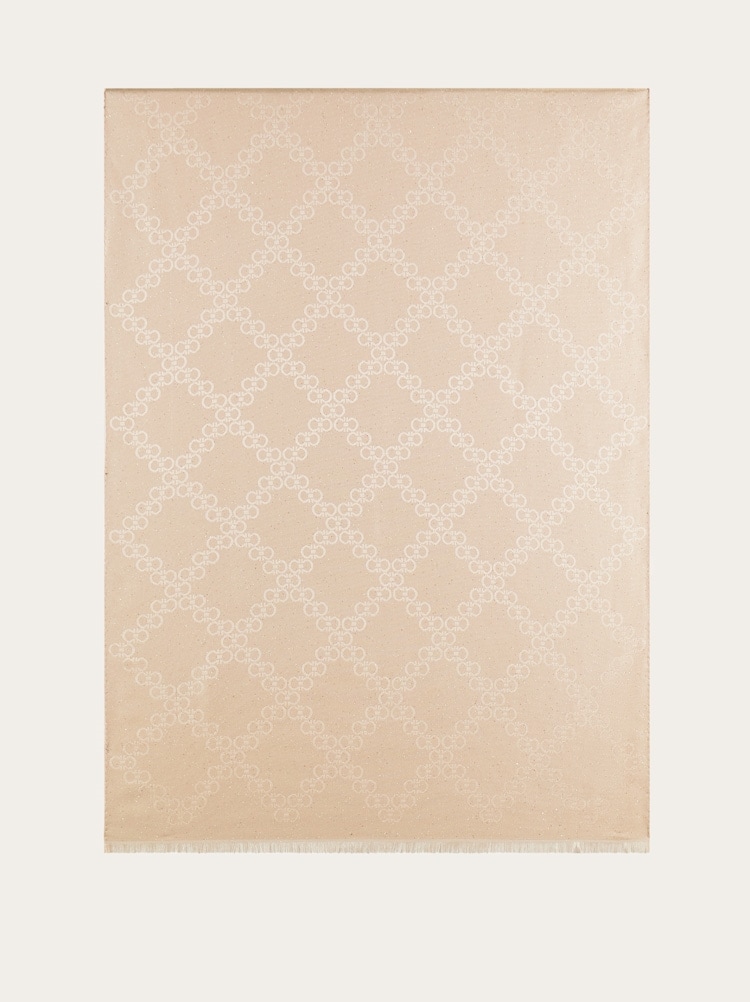 Gancini jacquard stole Gallery image 2