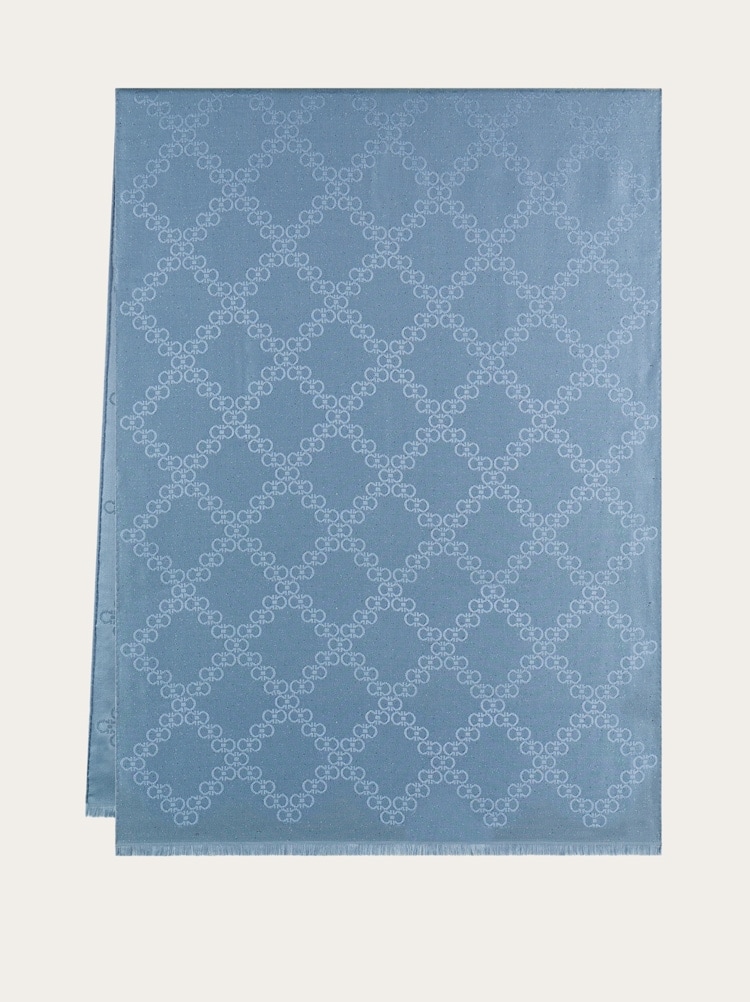 Gancini jacquard stole Gallery image 1