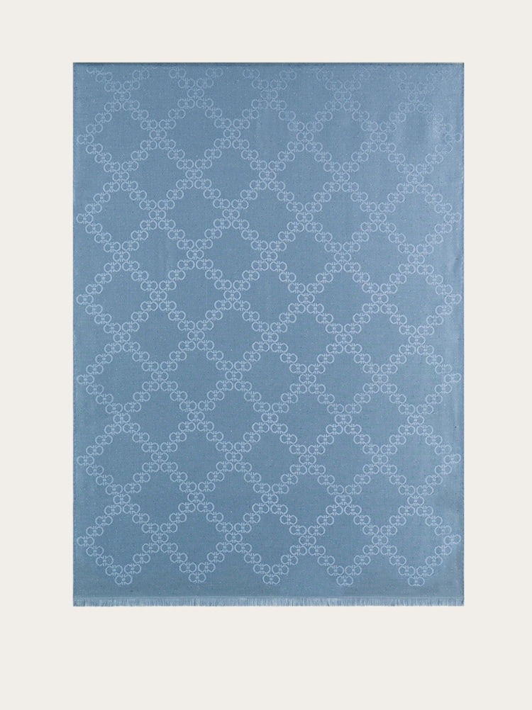 Gancini jacquard stole Gallery image 2