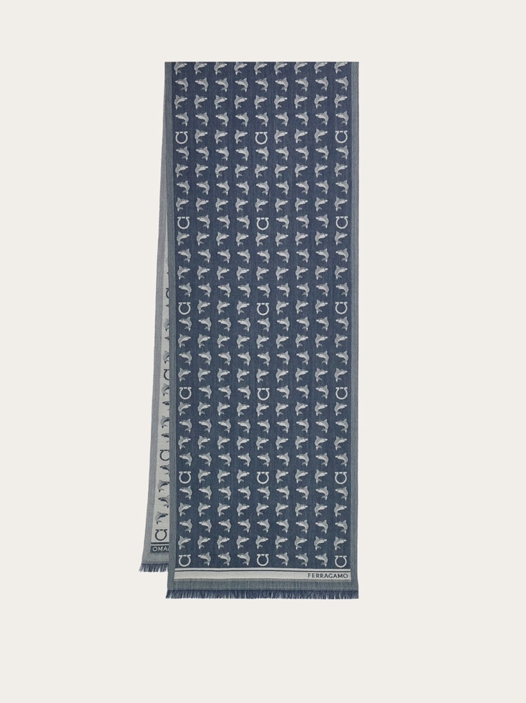 Bufanda jacquard estampado Shark Gallery image 1