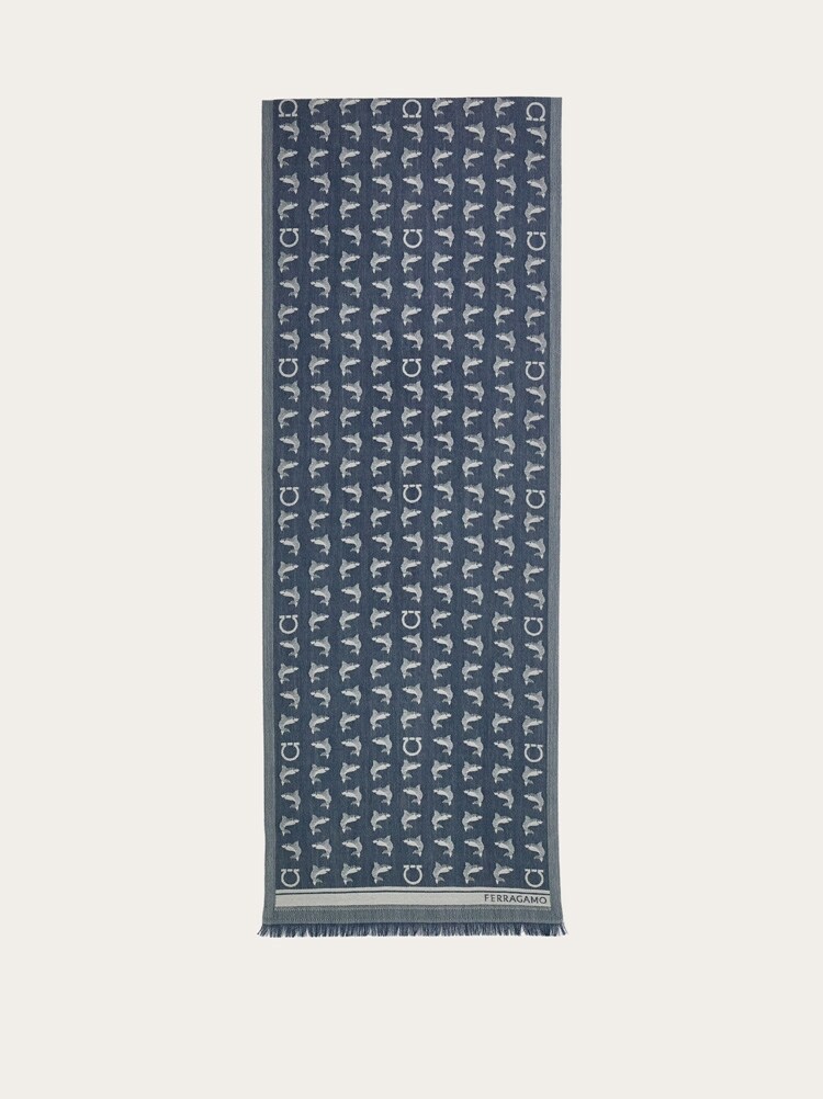 Bufanda jacquard estampado Shark Gallery image 4