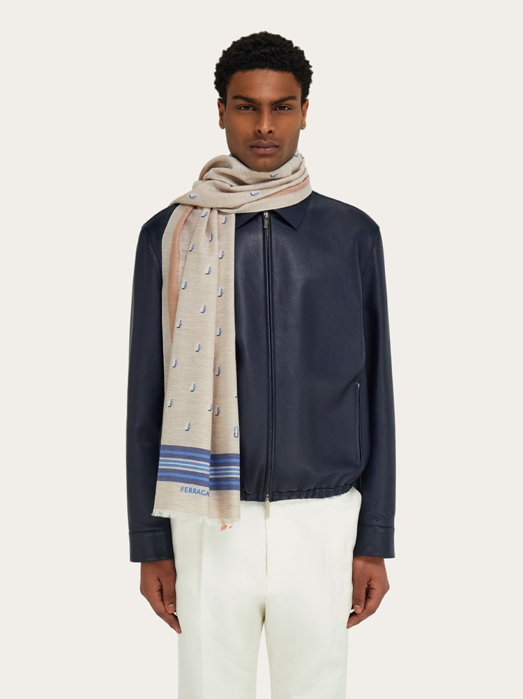 Jacquard scarf Gallery image 3