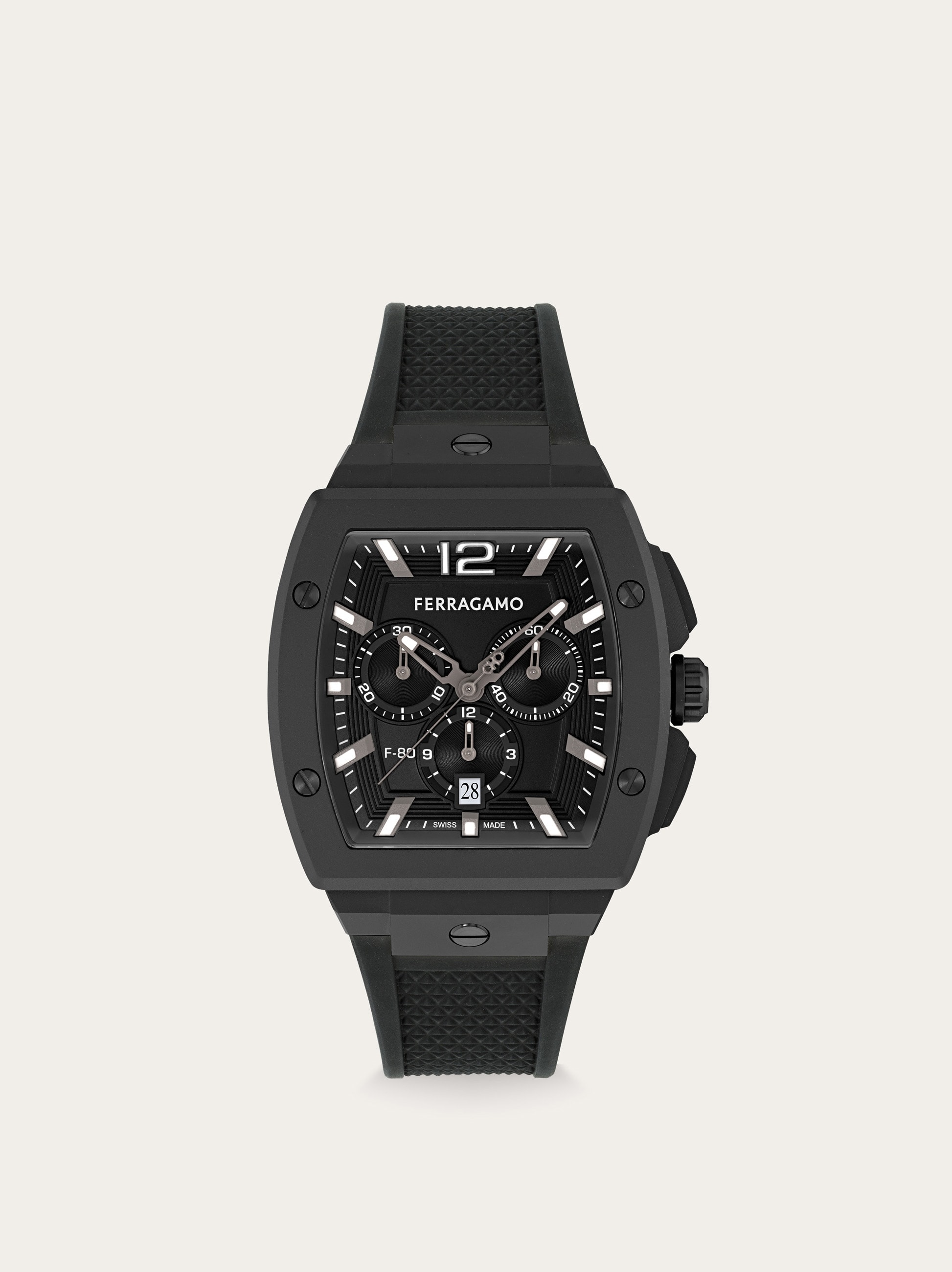 F-80 tonneau watch - Men | Ferragamo