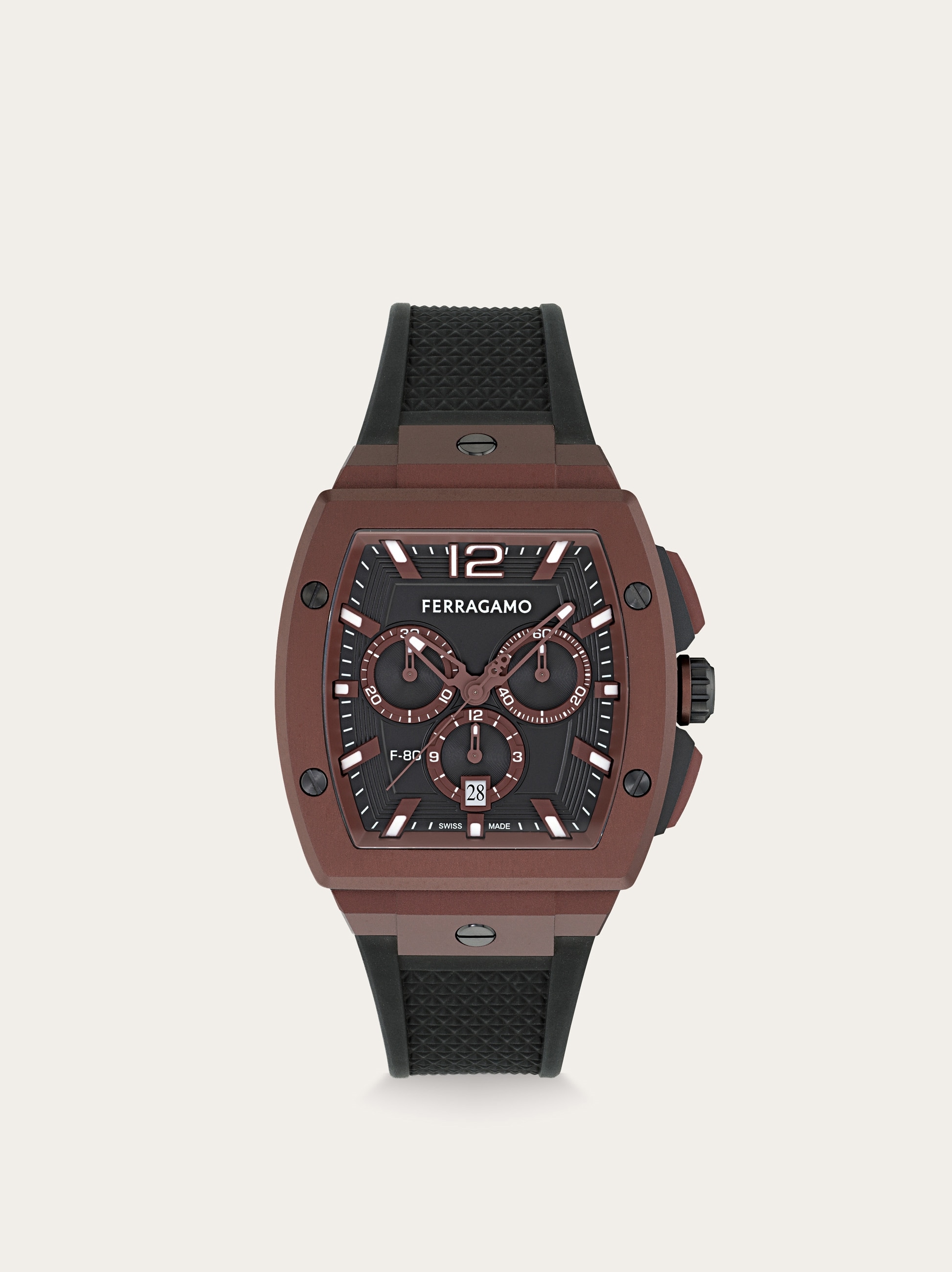 F-80 tonneau watch - Men | Ferragamo