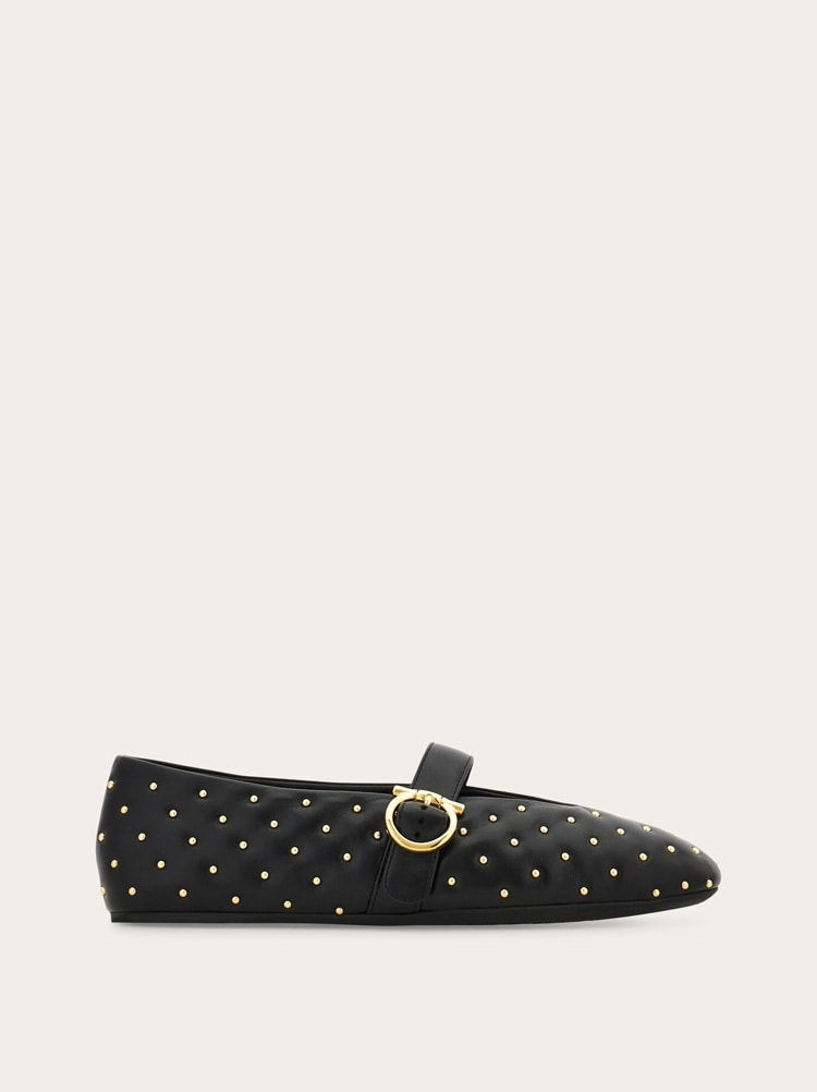 Ballerine Gancini avec studs Gallery image 1