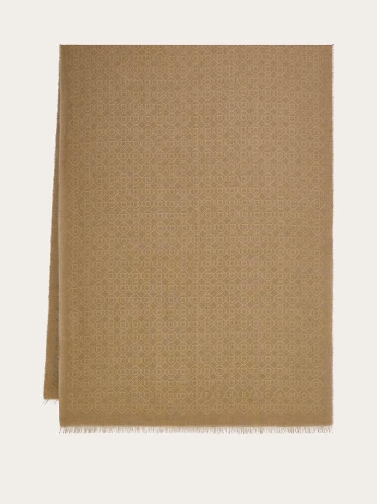 Logo embellished stole Gallery image 1
