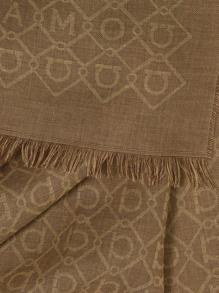 Logo embellished stole Gallery image 2