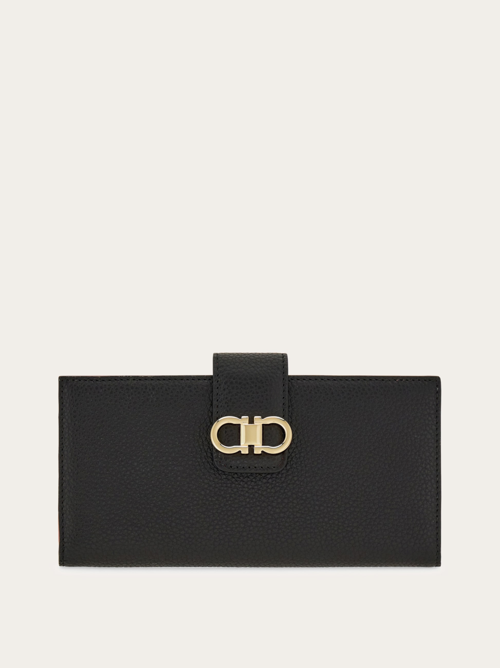 Double Gancini Continental wallet - Women | Ferragamo
