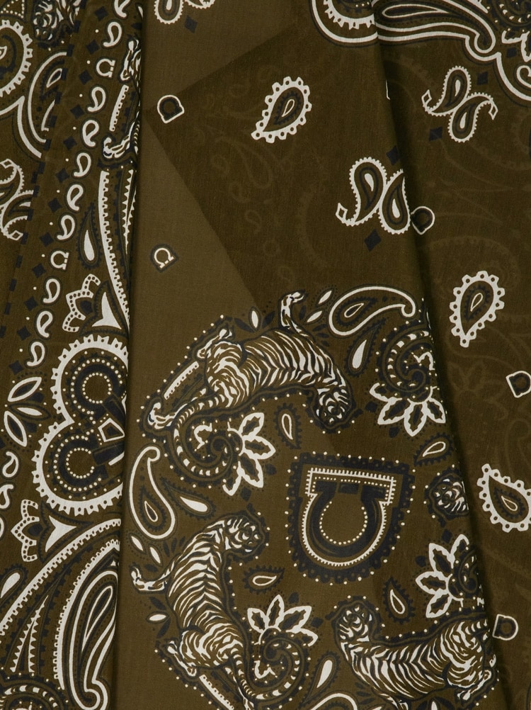 Arabesque print bandana Gallery image 2
