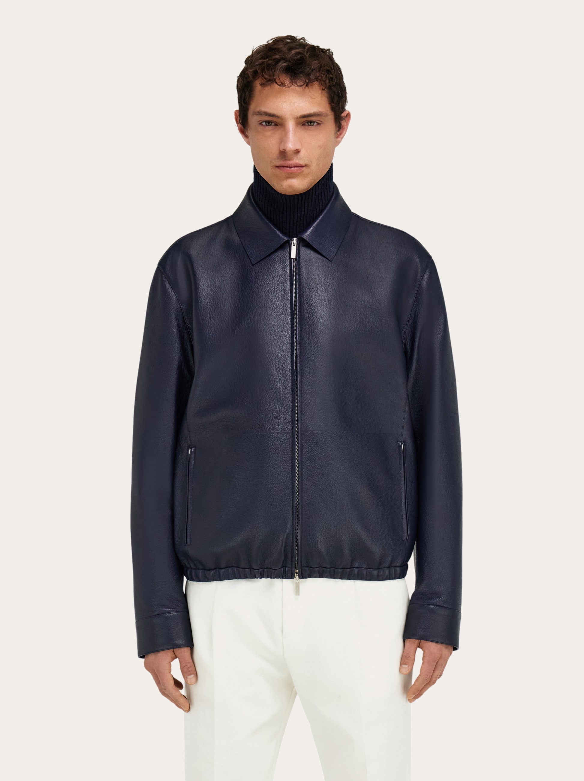 Deerskin blouson - Men | Ferragamo