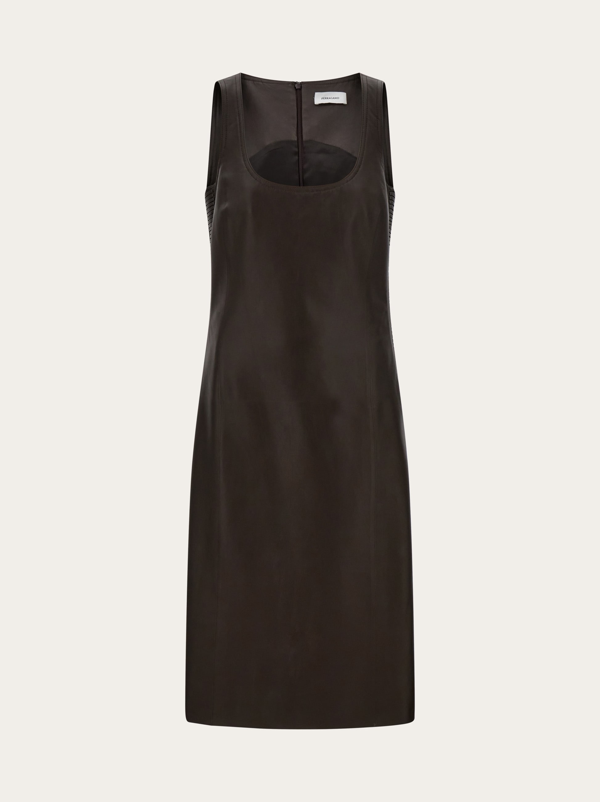 Ferragamo Women Nappa dress Brown