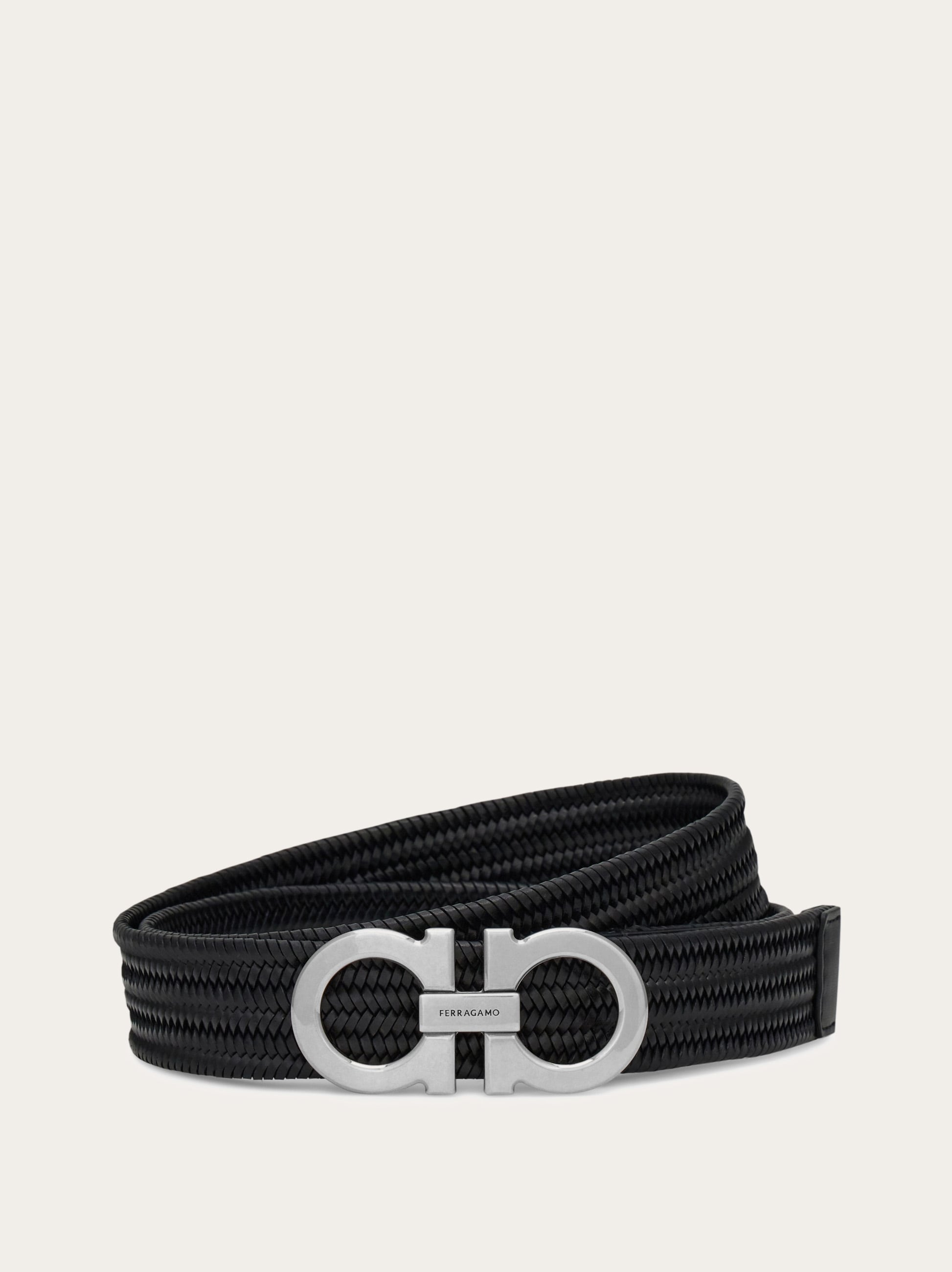 Gancini stretch belt - Men | Ferragamo