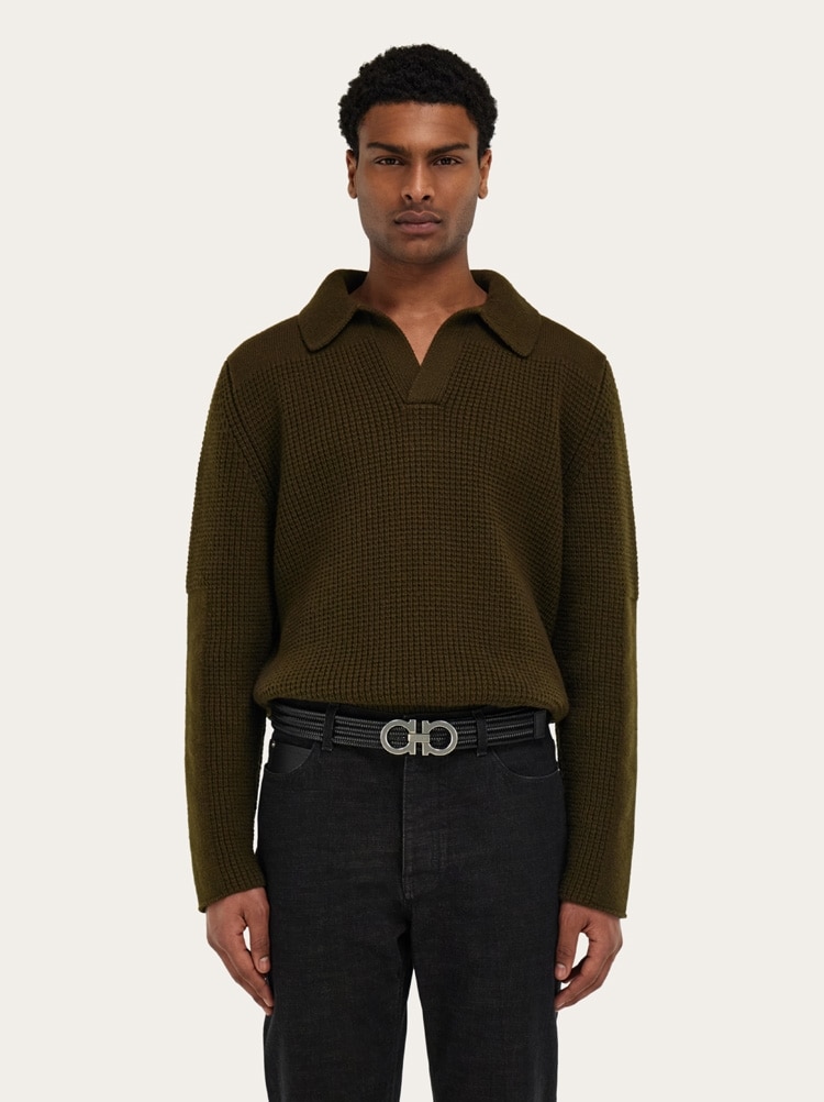 Gancini stretch belt Gallery image 4
